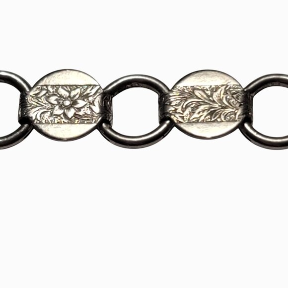 Vintage Sarah Coventry Bracelet Silvertone - Picture 6 of 9